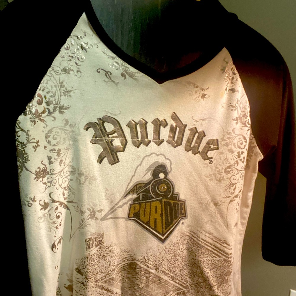 Purdue 3/4 sleeve T Shirt